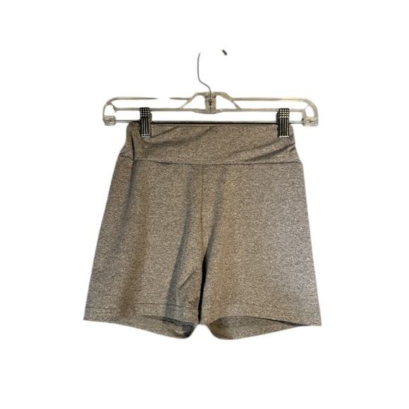 Gray Casual Athletic Running Yoga Workout Shorts Women Sz S - Picture 1 of 5